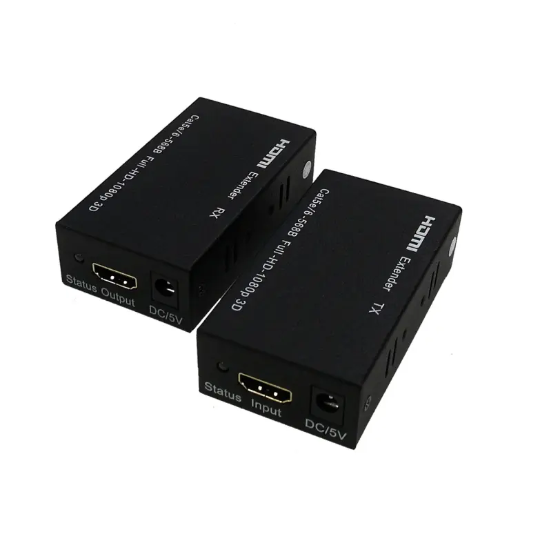 تطويلة كبل HDMI بواسطه شبكة 60 م