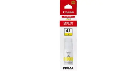 Original Copy Inkjet Cartridge (Yellow, Pixma, 41Y, Canon) (Copy)