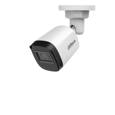 Dahua 2MP Analog Outdoor Surveillance Camera with 2.8-3.6-6mm Fixed Lens, Bullet Design, No Sound.