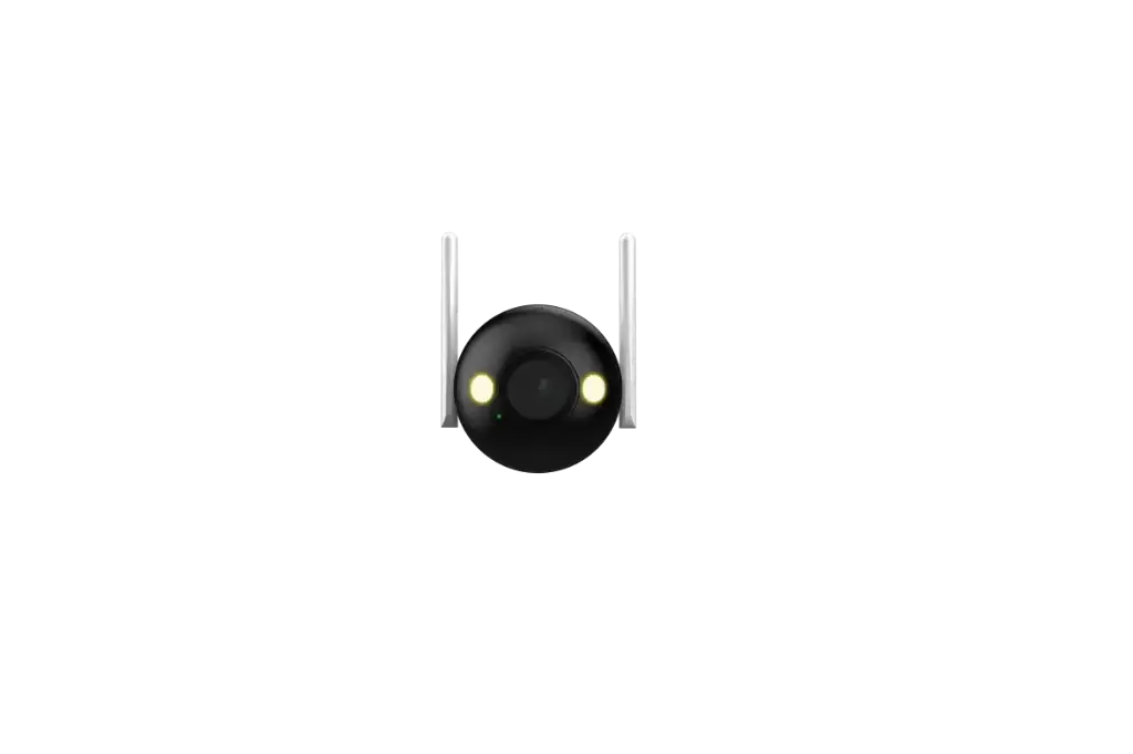 Dahua 2MP Outdoor Network Surveillance Camera with 2.8mm Fixed Bullet Lens, Two-Way Audio.