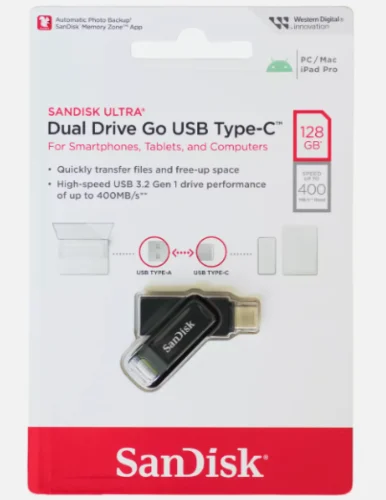 128GB SanDisk Luxe Type-C Flash Drive