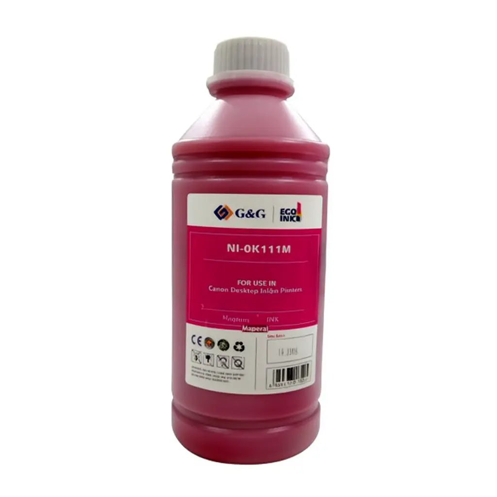 Original Copy Ink Bottle (Red, G&G, 1000 ml, Canon)