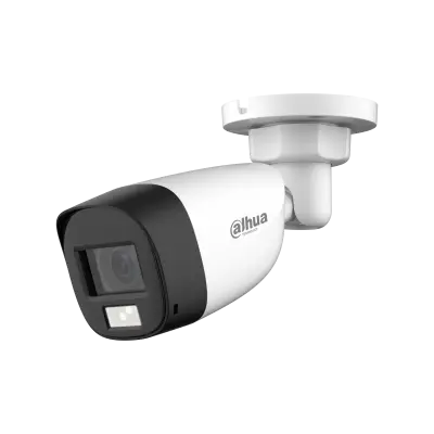 Dahua 2MP Analog Outdoor Surveillance Camera with 2.8-3.6mm Fixed Lens, Bullet Design, with Sound.