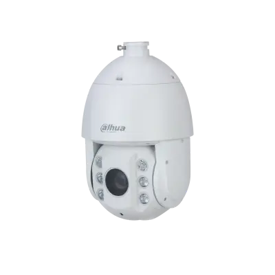 Dahua 2MP Analog Outdoor Surveillance Camera with Powerful 32x Optical Zoom, Dome Design, No Sound.