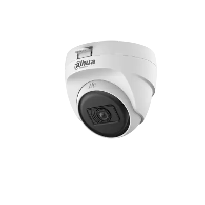 Dahua 5MP Analog Indoor Surveillance Camera with 2.8-3.6mm Fixed Lens, Dome Design, No Sound.