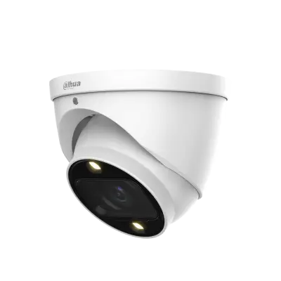 Dahua 5MP Analog Indoor Surveillance Camera with Motorized Varifocal Lens, 2.7 to 12mm Dome Design, with Sound.
