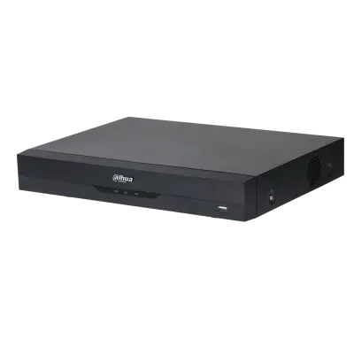 Dahua XVR camera recording device with 4 video input channels and 8MP recording resolution.