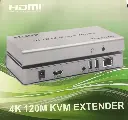 تطويلة كبل HDMI بواسطه كبل شبكة 120M - KVM 4K