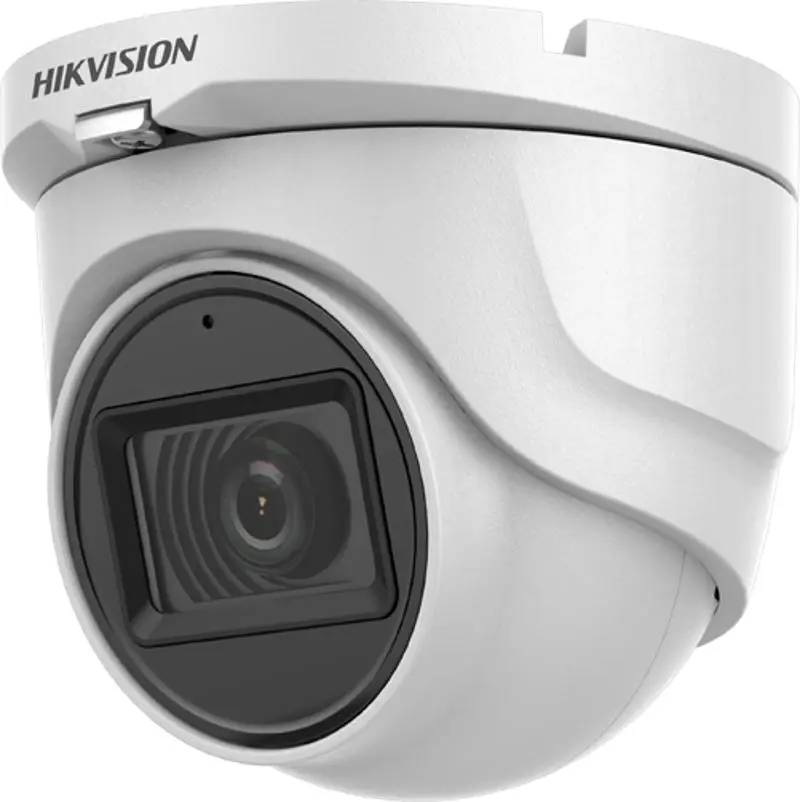 Hikvision 5MP Analog Indoor Surveillance Camera with 2.8mm Fixed Lens, Dome Design, with Sound.