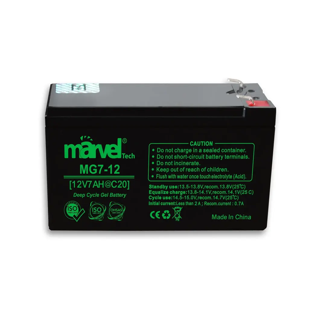 Marvel 12V-7A Gel Battery