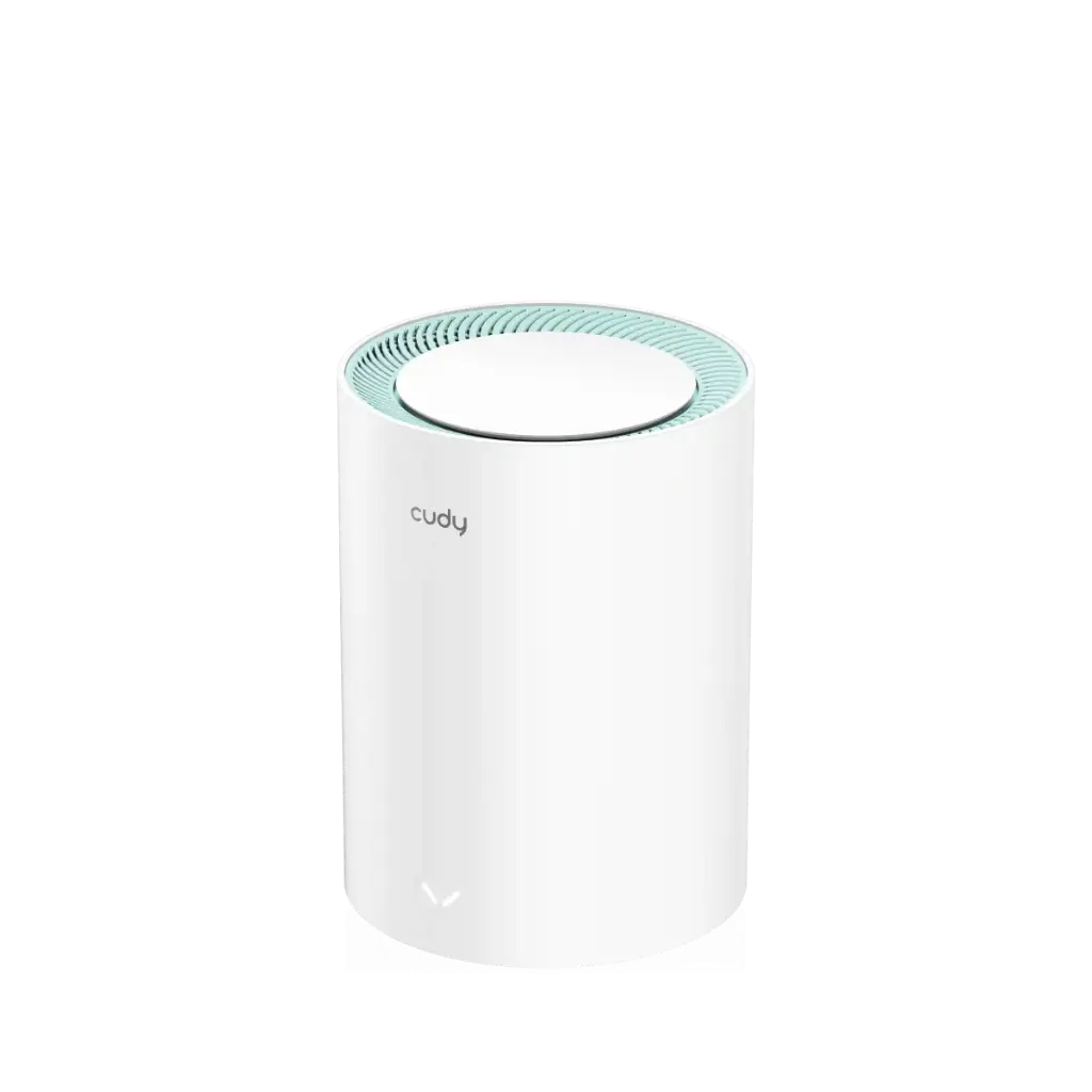 Cudy Dual Band Mesh Router, Wi-Fi 6 AX1500, up to 80 m², 2 internal antennas.