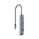 موزع USB-C متعدد المنافذ 7 في 1 يدعم HDMI 4K