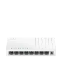 FS108D_v3, 8-Port 10/100 Mbps Unmanaged Switch, Switching Capacity:1.6 Gbps, Plastic casing.