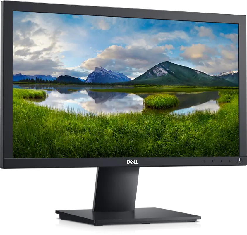 شاشة DELL E2020H مقاس 19.5 بوصة عالية الدقة (1600×900) بتقنية LED وزمن استجابة 5 مللي ثانية - منفذ DisplayPort / VGA