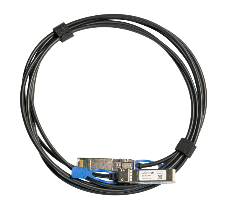 MikroTik direct connection cable, 25 Gbps, 1 meter long