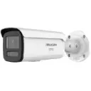 كاميرا مراقبة خارجية شبكية من Hikvision بدقة 8MP وعدسة ثابتة 2.8 مم   بتصميم رصاصة, مع صوت.
