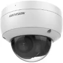 كاميرا مراقبة داخلية شبكية من Hikvision بدقة 8MP وعدسة ثابتة 2.8 مم   بتصميم قبة, صوت ثنائي الاتجاه.