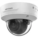 Hikvision 6MP Outdoor Network Surveillance Camera with Motorized Varifocal Lens, 2.7 to 12mm Dome Design, Two-Way Audio.