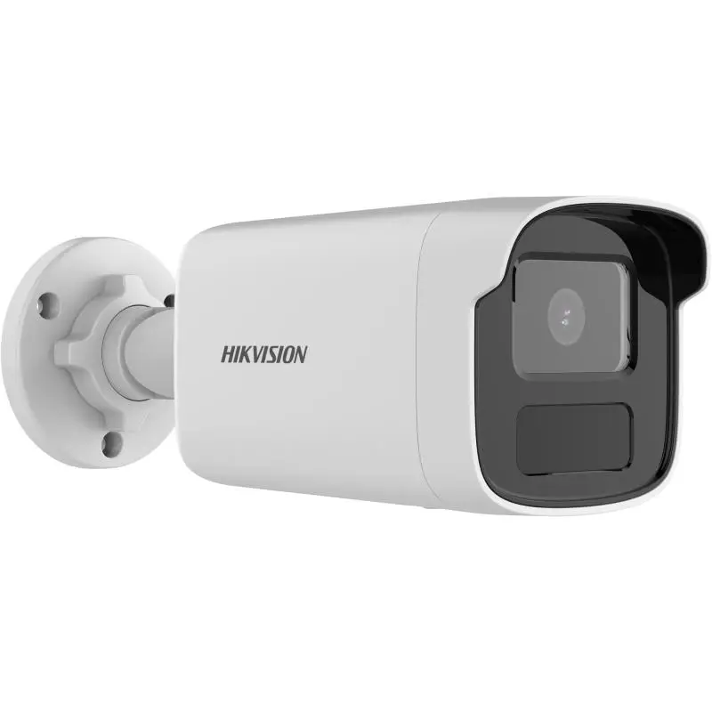 Hikvision 8MP Outdoor Network Surveillance Camera with 4mm Fixed Bullet Lens Design, with Sound.