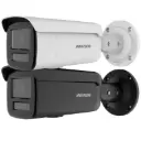 كاميرا مراقبة خارجية شبكية من Hikvision بدقة 6MP وعدسة ثابتة 2.8 مم بتصميم رصاصة, مع صوت.