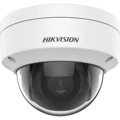 كاميرا مراقبة داخلية شبكية من Hikvision بدقة 2MP وعدسة ثابتة 2.8 مم بتصميم قبة, بدون صوت.