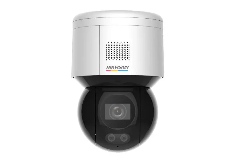 كاميرا مراقبة داخلية شبكية من Hikvision بدقة 4MP وعدسة ثابتة 4 مم بتصميم متحركة, صوت ثنائي الاتجاه.