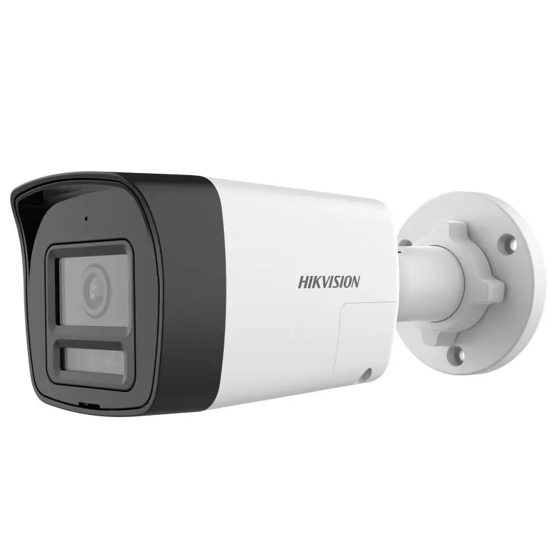 Hikvision 5MP Analog Indoor Surveillance Camera with 2.8-3.6mm Fixed Lens, Bullet Design, Two-Way Audio.