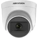 كاميرا مراقبة داخلية تناظرية من Hikvision بدقة 2MP وعدسة ثابتة 2.8-3.6 مم بتصميم قبة, بدون صوت.