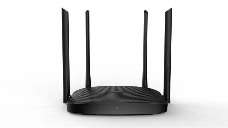 Hikvision Wireless Router, AC1200 WiFi, up to 150m², 4 fixed antennas.
