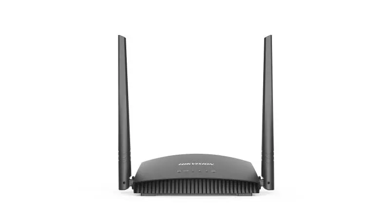 Hikvision Wireless Router, 300m², 4 Fixed Antennas.