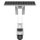 كاميرا مراقبة خارجية شبكية من Hikvision بدقة 4MP وعدسة ثابتة 2.8 مم بتصميم قبة, صوت ثنائي الاتجاه.