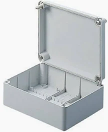 A sugar box measuring 25*30 cm, visible with the lid on.