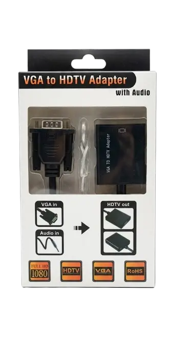 VGA to HDMI Converter with Audio