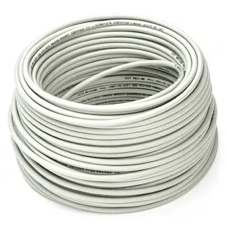 CAT6A SFTP Doubled Jacket Network Cable, 305 Meters, AWG23, For Outdoor or Underground uses, 100% Copper, Indian Made