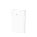 نقطة وصول Wi-Fi AC1200 ثنائية النطاق جدارية مع سويتش جيجابت مدمج ودعم PoE