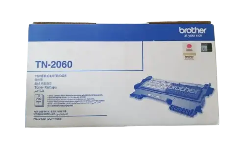 خرطوشة الحبر الليزري الأصلية (أسود, برازر, TN-2060, HL-2130)