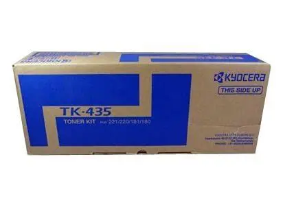 Original laser toner cartridge (black, Kyocera, TK435, kyocera tasklfa-180)