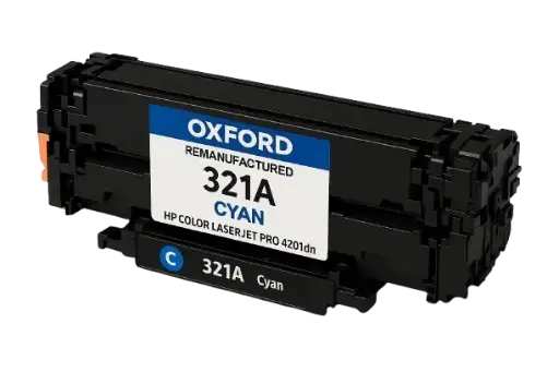 Original Copy Laser Toner Cartridge (Blue, Oxford, 321A, HP 4201dn)