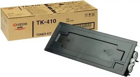 خرطوشة الحبر الليزري نسخ الأصل (أسود, أكسفورد, TK-410, Kyocera KM-1620)