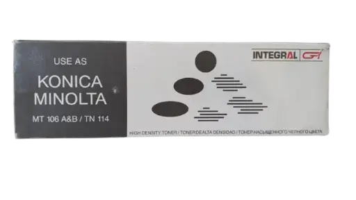 خرطوشة الحبر الليزري نسخ الأصل (أسود, أكسفورد, Tn114, konica Minolta Bizhub 162)