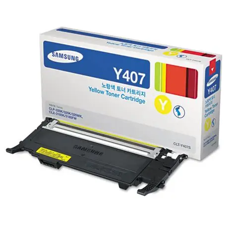 Original Copy Laser Toner Cartridge (Yellow, Oxford, 407y, Samsung CLP-320)