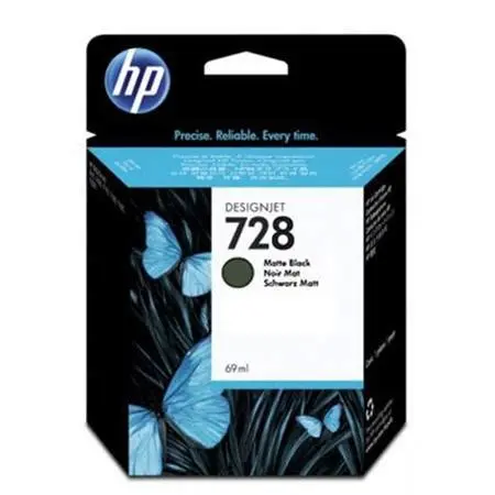 Original inkjet cartridge (black, HP, 728, HP DesignJet T730)