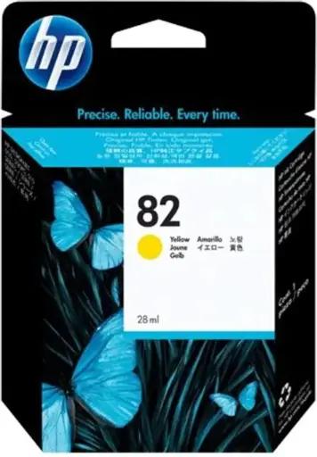 Original inkjet cartridge (yellow, HP, 82Y, HP-82Y)