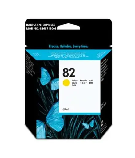 خرطوشة الحبر النافث نسخ الأصل (أصفر, أكسفورد, 82Y, HP-82Y)