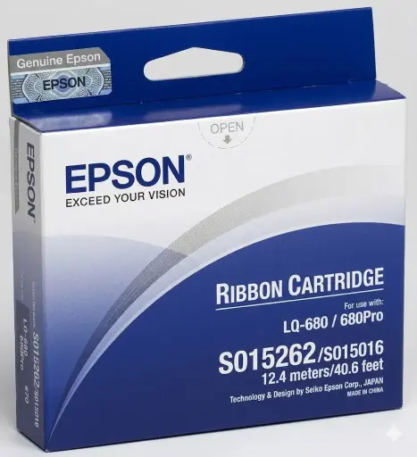 Epson LQ680 Black Ribbon Copy