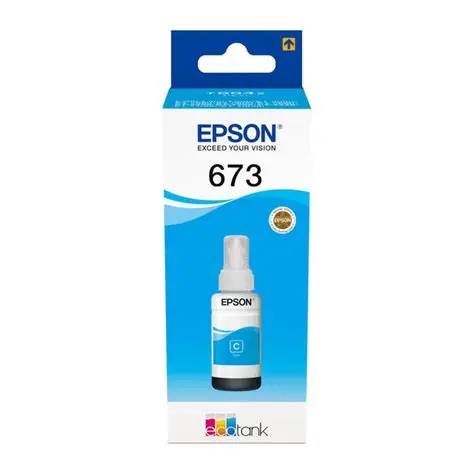 زجاجة حبر أصلي (أزرق, إيبسون, T6732, Epson L100)