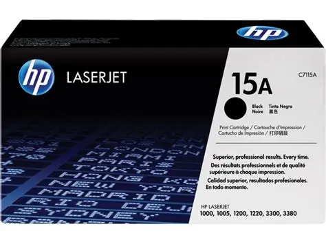 Ikon HP 15A A4 Black Laser Toner Cartridge