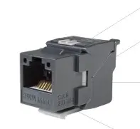 [LK6NBTL8] UTP/CAT6  مأخذ شبكة ليس بحاجة لأي عدد للتركيب 