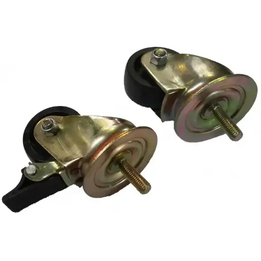 [MMC-ZMN-TKR-5525-XX] Castor Group for Classic & Classic server cabinets 1set 4 pcs 2w/Break, 2wo/Break