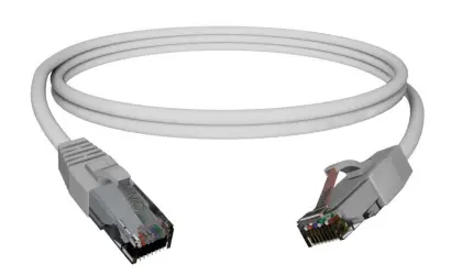 [CORD6U03ME] Cat6 U/UTP Patch Cord PVC 3m Gray